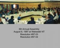 6th Annual Assembly in Wekweètì