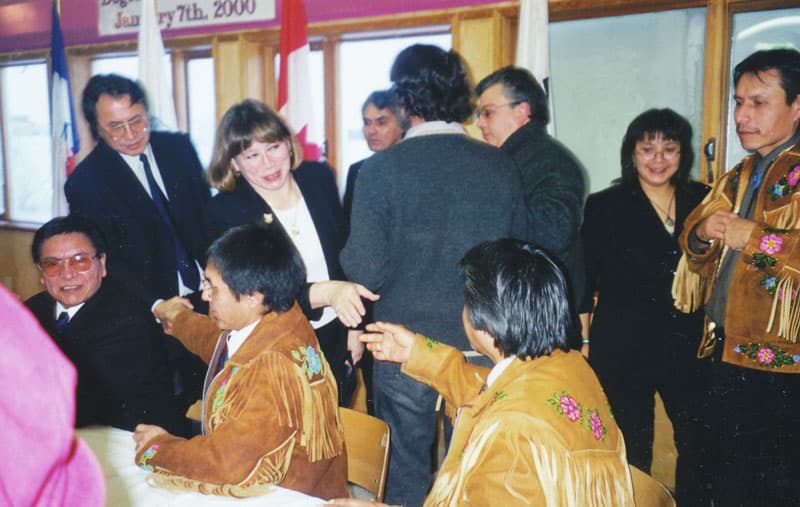 Dogrib (Tłı̨chǫ) Land Claim & Self Government Agreement-In-Principle Signed