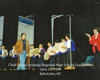 Chief Jimmy Bruneau Regional High School Graduation