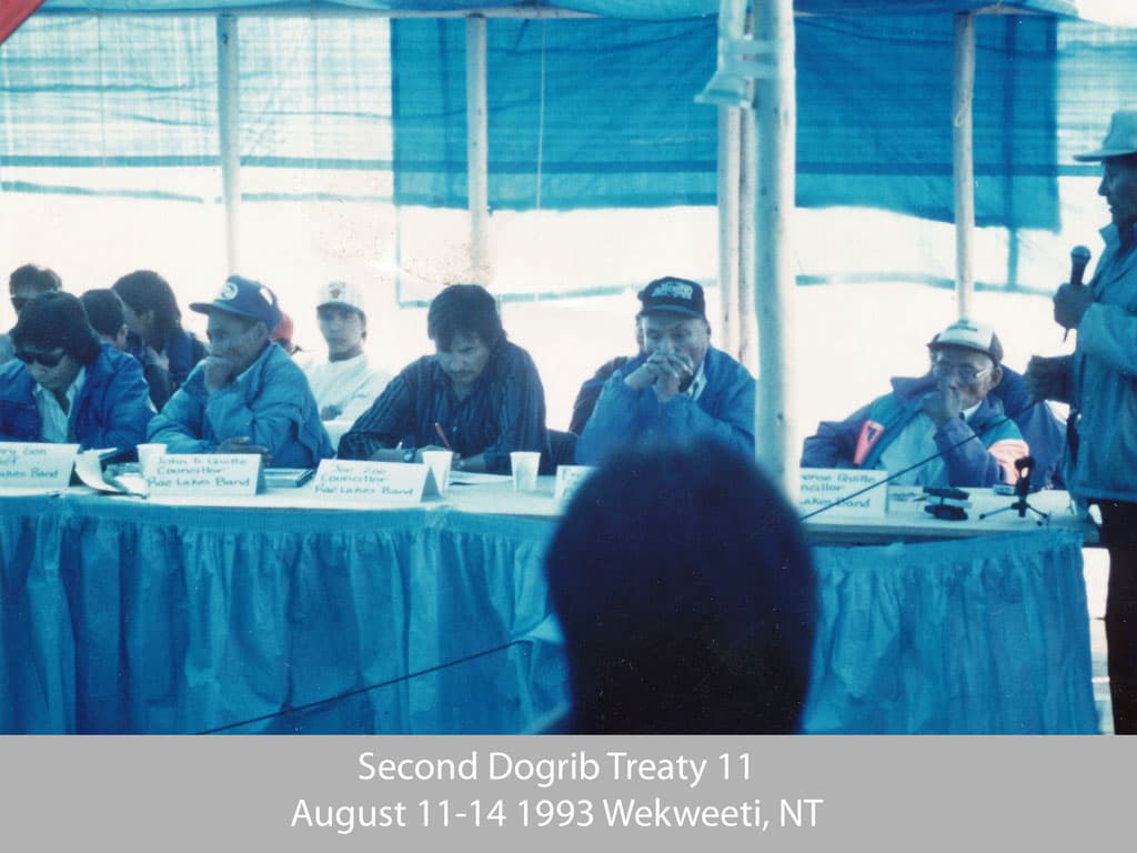 Second Dogrib Treaty 11 Assembly reaffirms
